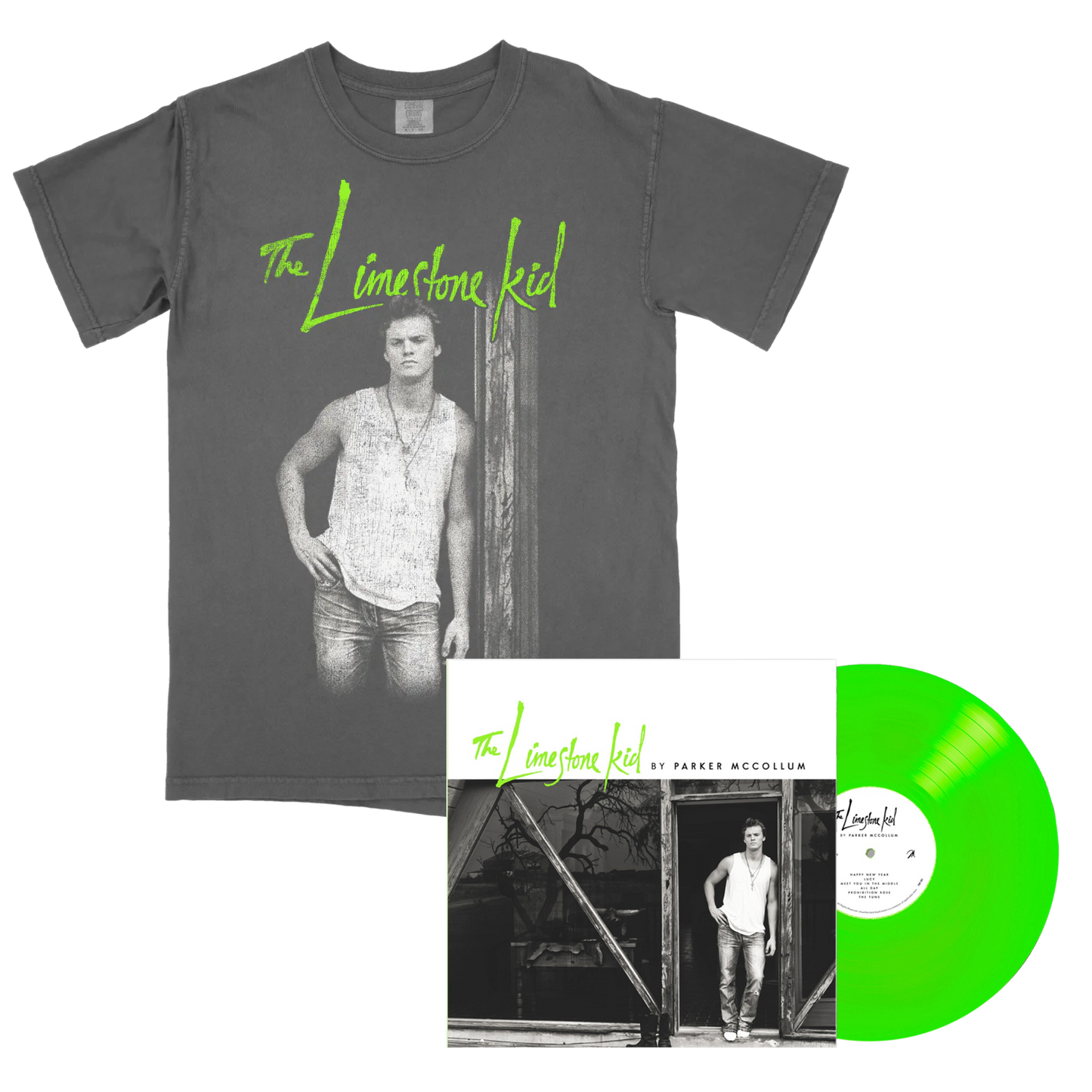 Limestone Kid Tee + Vinyl