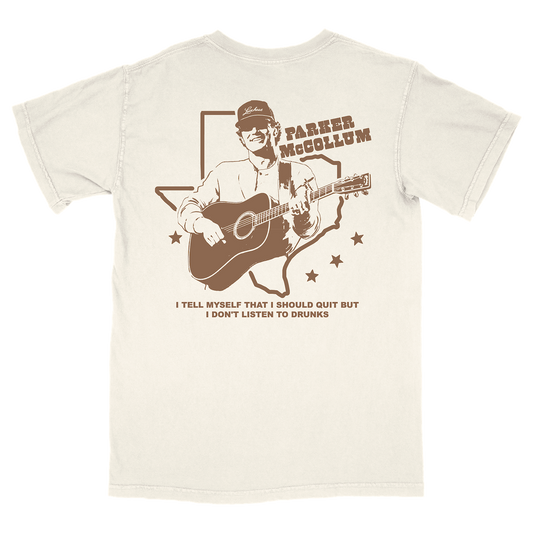 Cream Don't Listen To Drunks Tee