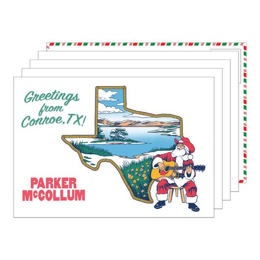 Greetings From Holiday Postcard - 5-Pack