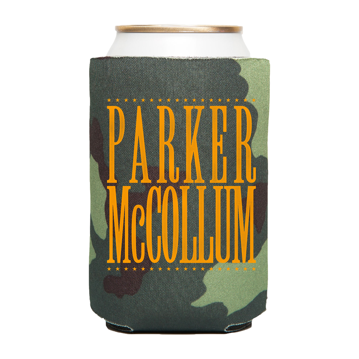 Camo Star Koozie