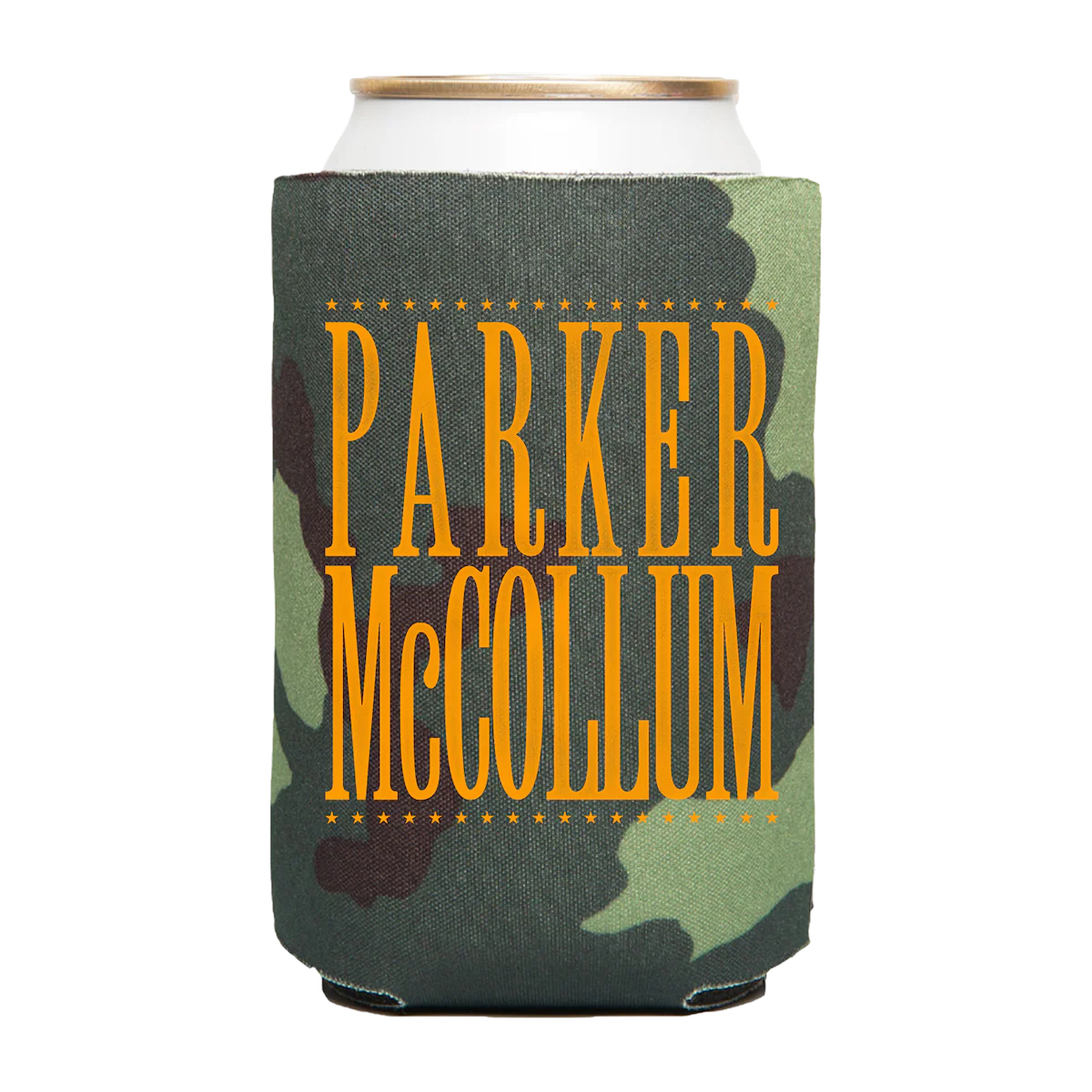 Camo Star Koozie