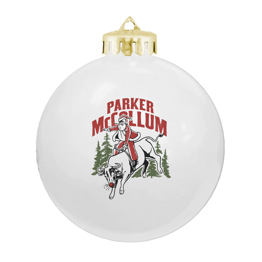 Santa Bull Ornament