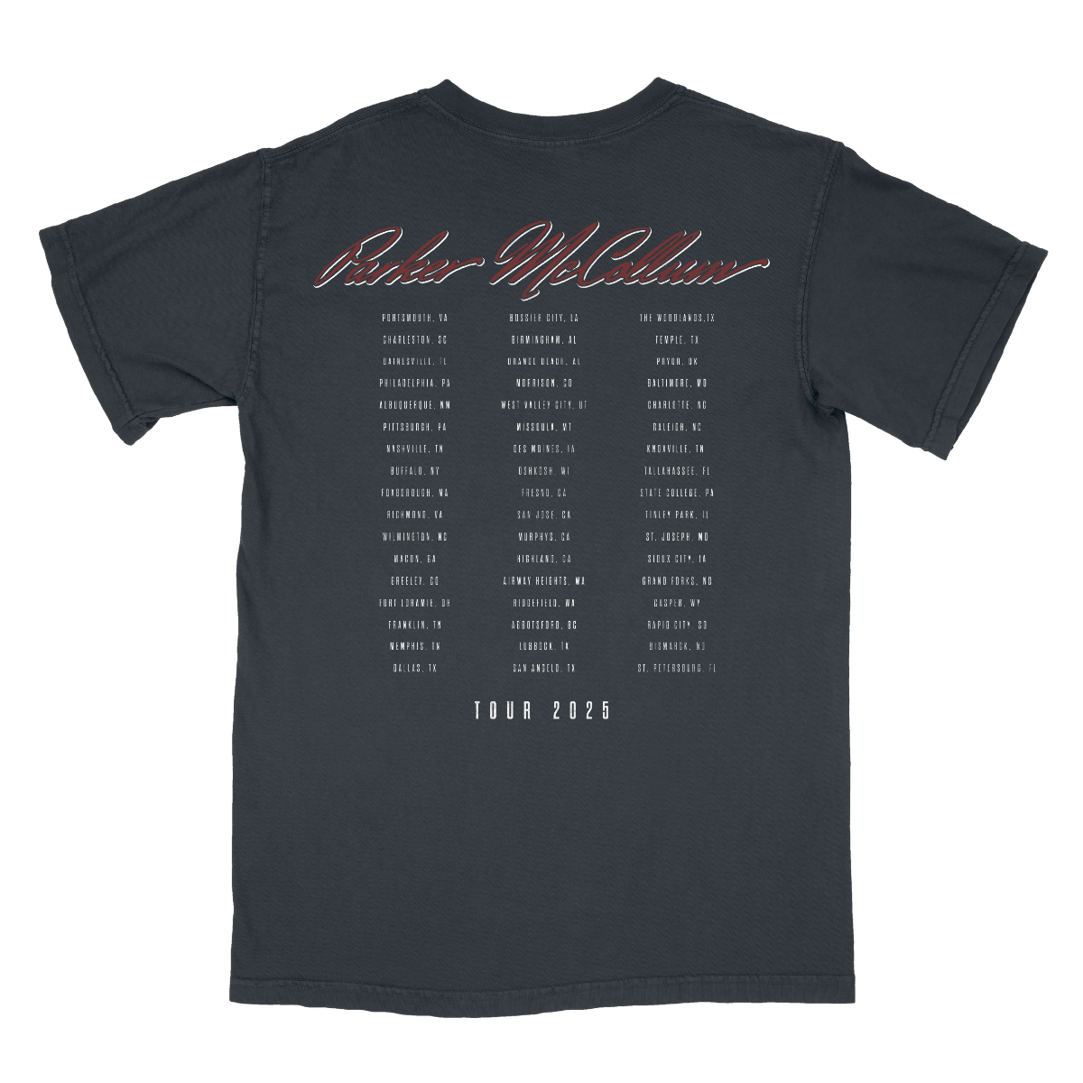 2025 Tour Tee