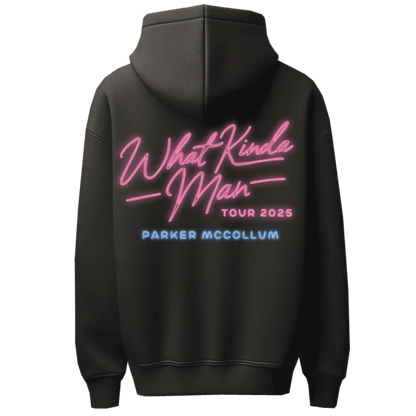 Black What Kinda Man Tour Hoodie – Parker McCollum